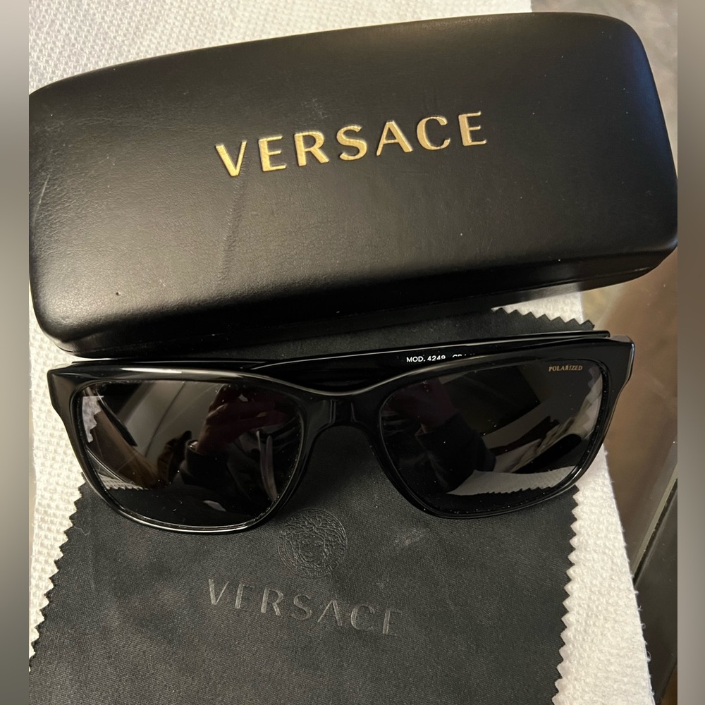 Polarized Versace sunglasses
